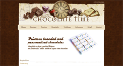 Desktop Screenshot of chocolatetime.co.za